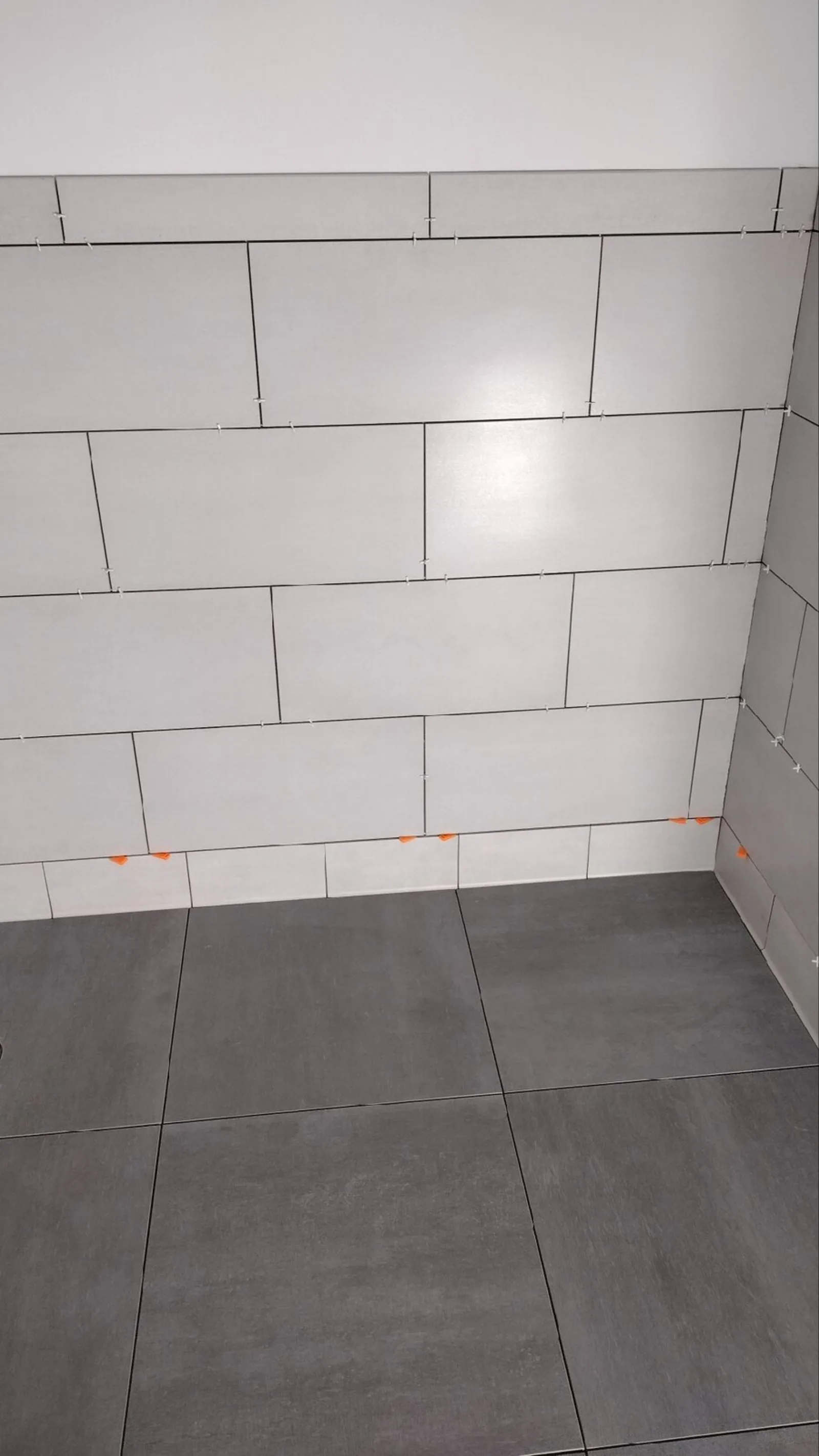 Tile and stone bathroom installation